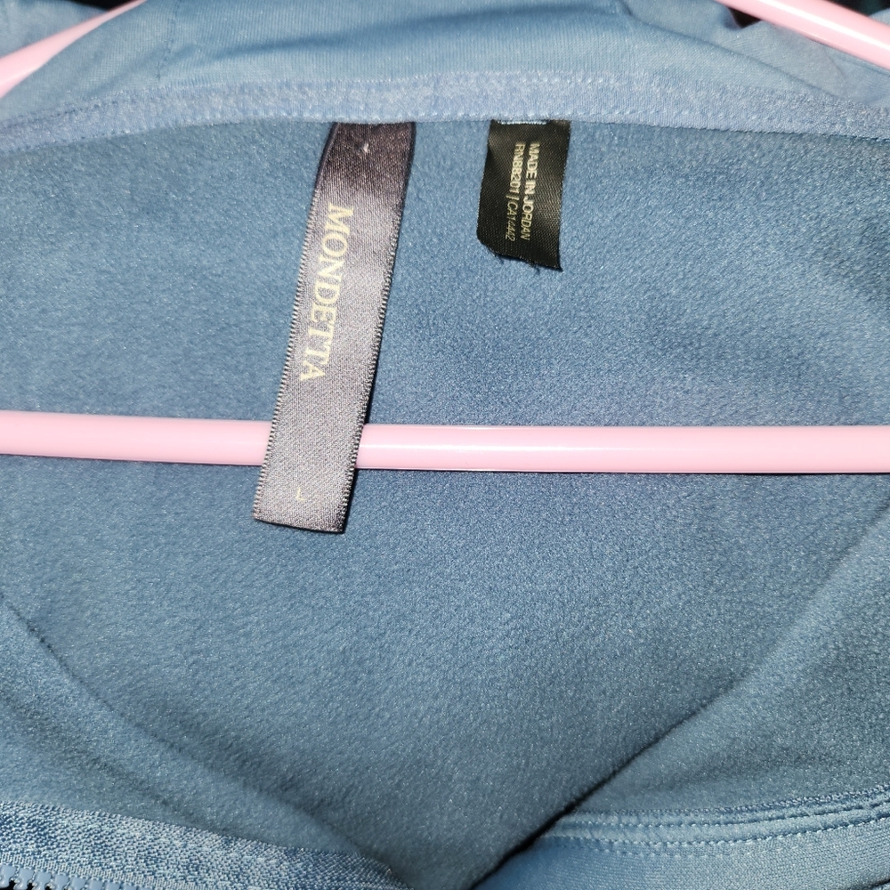 Large, Mondetta Blueish Zip-Up Hoodie - Picture 2 of 4